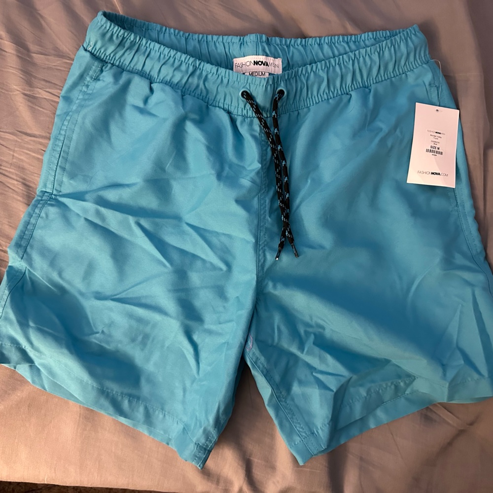 Men’s Blue Trunks - Picture 3 of 3